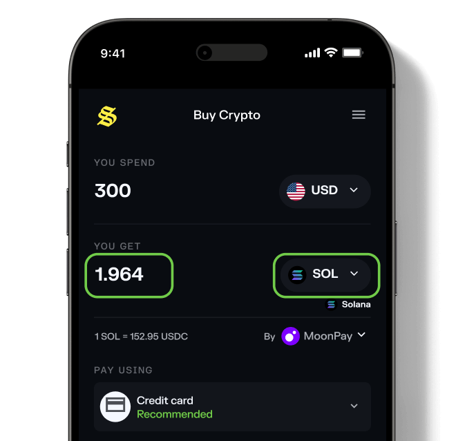 Step 3 - Select USD Coin (USDC) to Buy