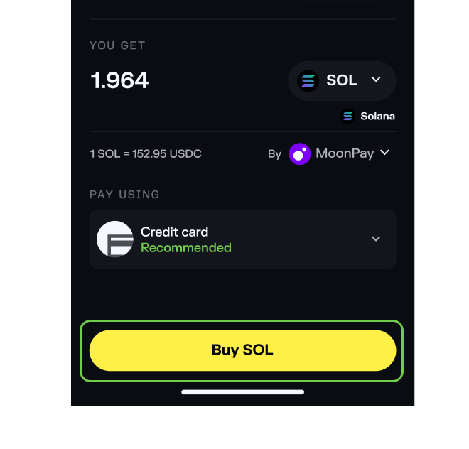 Step 5 - Complete Your Purchase and Receive USD Coin